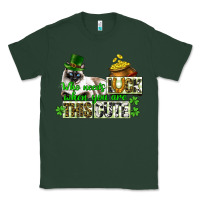 Sports Green St. Patrick's cat who needs luck when you are this Classic Tee - CowGirlArtShop