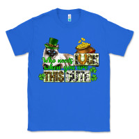 True Royal St. Patrick's cat who needs luck when you are this Classic Tee - CowGirlArtShop