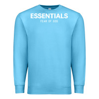 Ocean Blue fear of god essentials Premium Sweatshirt - ArtChic