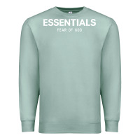 Seafoam fear of god essentials Premium Sweatshirt - ArtChic