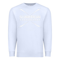 White slumerican Premium Sweatshirt - ArtChic