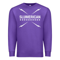 Purple slumerican Premium Sweatshirt - ArtChic