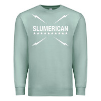 Seafoam slumerican Premium Sweatshirt - ArtChic