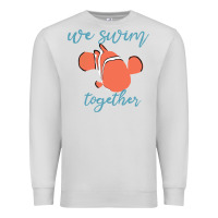 Dove Grey just keep swimming 25 Premium Sweatshirt - ArtChic