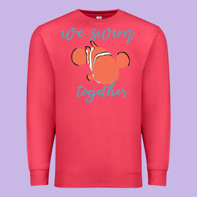Just Keep Swimming 25 Premium Sweatshirt Designed By Artchic