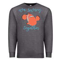 Charcoal Heather just keep swimming 25 Premium Sweatshirt - ArtChic