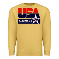 Antique Gold usa basketball Premium Sweatshirt - ArtChic