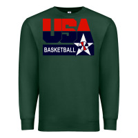 Sports Green usa basketball Premium Sweatshirt - ArtChic