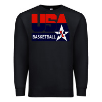 Black usa basketball Premium Sweatshirt - ArtChic
