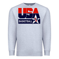Heather Grey usa basketball Premium Sweatshirt - ArtChic