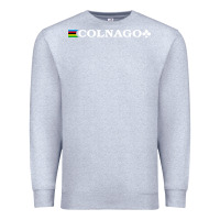 Heather Grey Colnago Bicycling Bike Premium Sweatshirt - ArtChic