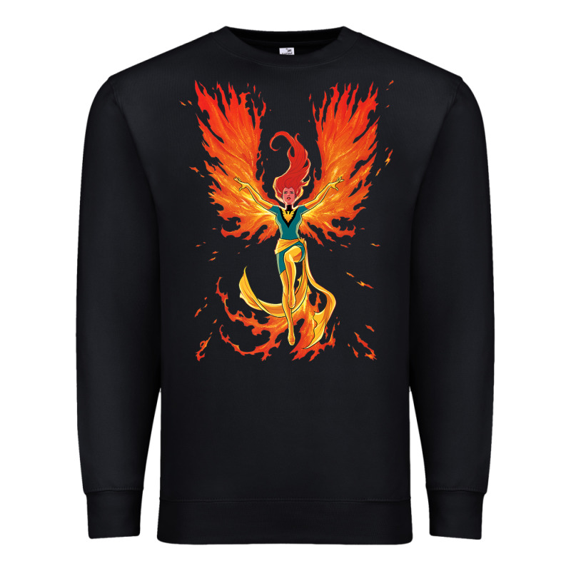 X-men Jean Grey Phoenix Cosmic Flames Premium Sweatshirt by ArtChic | Teevron