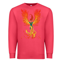 Cardinal X-Men Jean Grey Phoenix Cosmic Flames Premium Sweatshirt - ArtChic