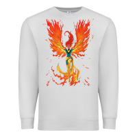 Dove Grey X-Men Jean Grey Phoenix Cosmic Flames Premium Sweatshirt - ArtChic