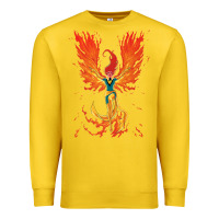 Lemon X-Men Jean Grey Phoenix Cosmic Flames Premium Sweatshirt - ArtChic
