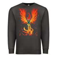 Smoke X-Men Jean Grey Phoenix Cosmic Flames Premium Sweatshirt - ArtChic