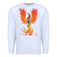 White X-Men Jean Grey Phoenix Cosmic Flames Premium Sweatshirt - ArtChic