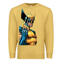 Antique Gold wolverine 3 Premium Sweatshirt - ArtChic