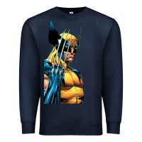 Navy wolverine 3 Premium Sweatshirt - ArtChic