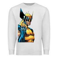 Oatmeal Heather wolverine 3 Premium Sweatshirt - ArtChic