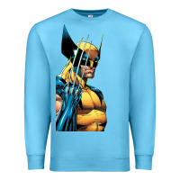 Ocean Blue wolverine 3 Premium Sweatshirt - ArtChic