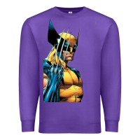 Purple wolverine 3 Premium Sweatshirt - ArtChic