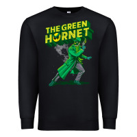 Black the vintage green hornet Premium Sweatshirt - ArtChic