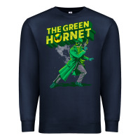 Navy the vintage green hornet Premium Sweatshirt - ArtChic