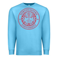 Ocean Blue Northeastern University Premium Sweatshirt - ArtChic