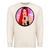 Sandshell red hair girl singing Premium Sweatshirt - ArtChic