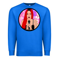 True Royal red hair girl singing Premium Sweatshirt - ArtChic
