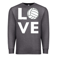 Charcoal Heather girls love volleyball Premium Sweatshirt - ArtChic