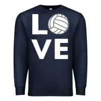 Navy girls love volleyball Premium Sweatshirt - ArtChic