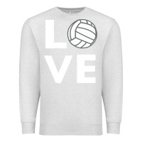 Oatmeal Heather girls love volleyball Premium Sweatshirt - ArtChic