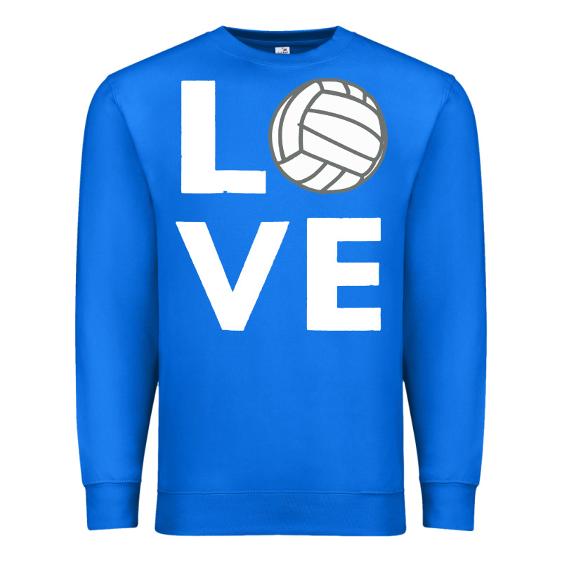 Girls Love Volleyball Premium Sweatshirt by ArtChic | Teevron