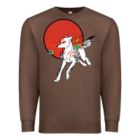 Chestnut Okami Premium Sweatshirt - ArtChic