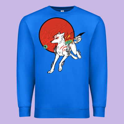 Okami Premium Sweatshirt Designed By Artchic