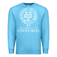 Ocean Blue oxford university campus Premium Sweatshirt - ArtChic