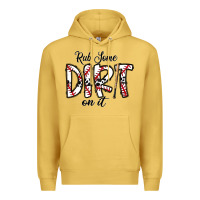 Antique Gold rub somedirt on it baseball Premium Hoodie - CowhideDigitalArt