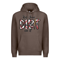 Coffee rub somedirt on it baseball Premium Hoodie - CowhideDigitalArt