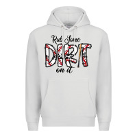 Dove Grey rub somedirt on it baseball Premium Hoodie - CowhideDigitalArt