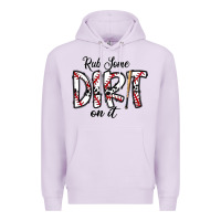 Lilac rub somedirt on it baseball Premium Hoodie - CowhideDigitalArt
