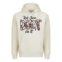 Oatmeal Heather rub somedirt on it baseball Premium Hoodie - CowhideDigitalArt