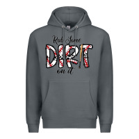 Rock rub somedirt on it baseball Premium Hoodie - CowhideDigitalArt