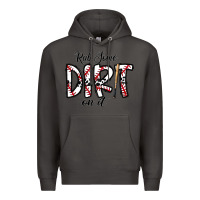 Smoke rub somedirt on it baseball Premium Hoodie - CowhideDigitalArt