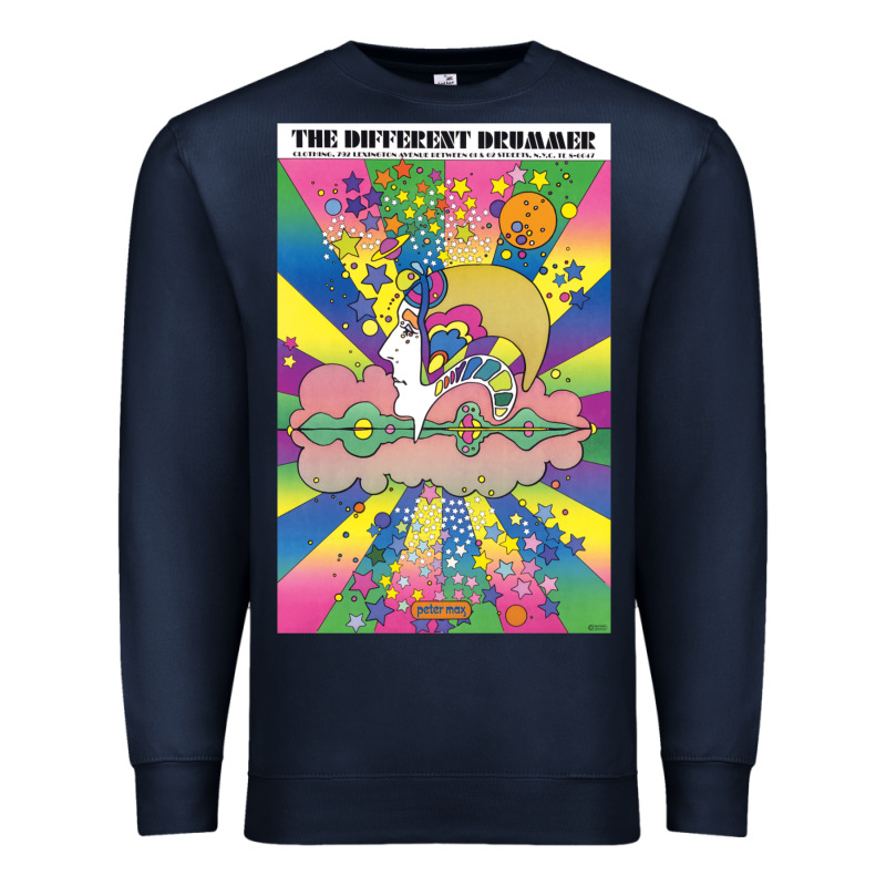 Different Drummer   Peter Max Premium Sweatshirt by ArtChic | Teevron