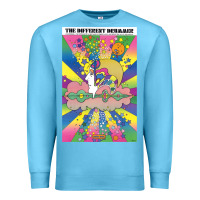 Ocean Blue different drummer   peter max Premium Sweatshirt - ArtChic