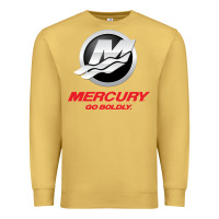 Antique Gold Mercury Marine Outboard Boat Premium Sweatshirt - ArtChic