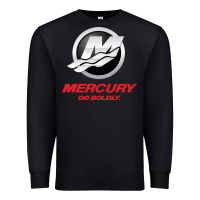 Black Mercury Marine Outboard Boat Premium Sweatshirt - ArtChic