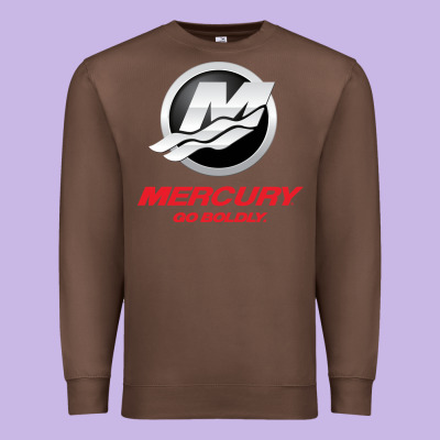 Mercury Marine Outboard Boat Premium Sweatshirt Designed By Artchic